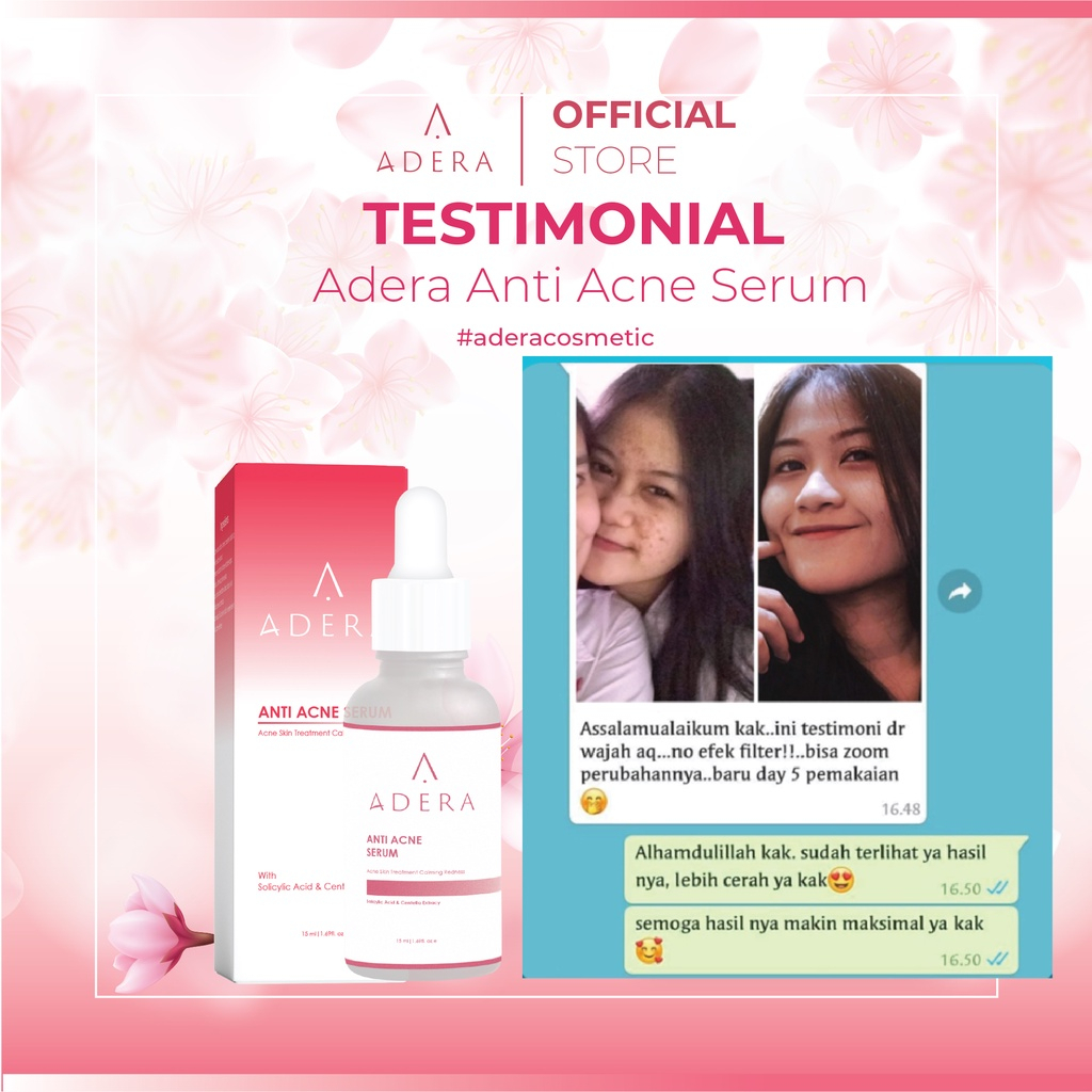 SERUM ADERA ANTI ACNE SERUM ORI