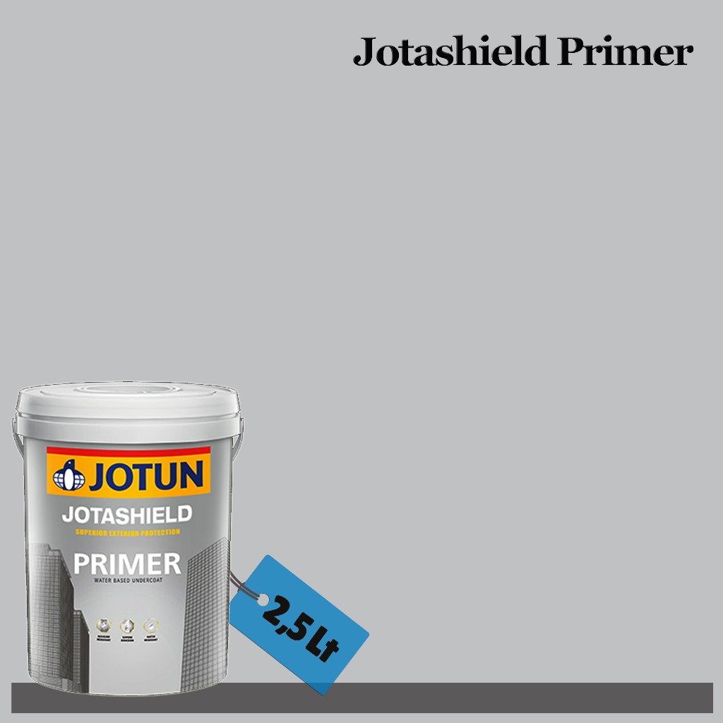 JOTUN JOTASHIELD PRIMER 2,5 LITER / CAT DASAR ANTI ALKALI / SEALER JOTUN EKSTERIOR