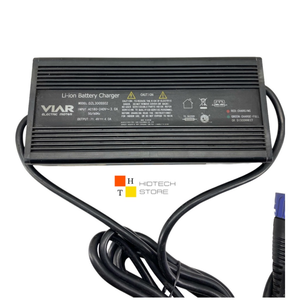 Charger Baterai motor Listrik Viar Q1 60V 4A