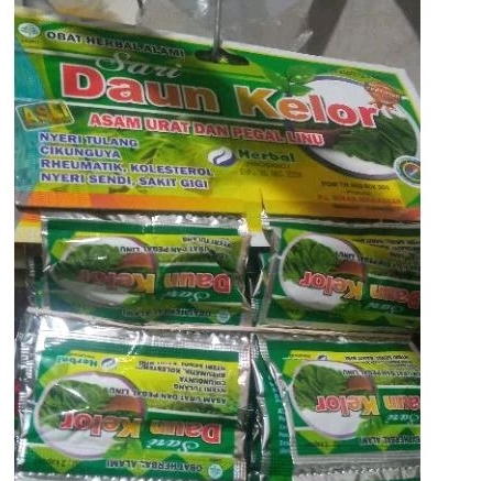 

Daun Kelor sari alami 1 renceng 10 saset