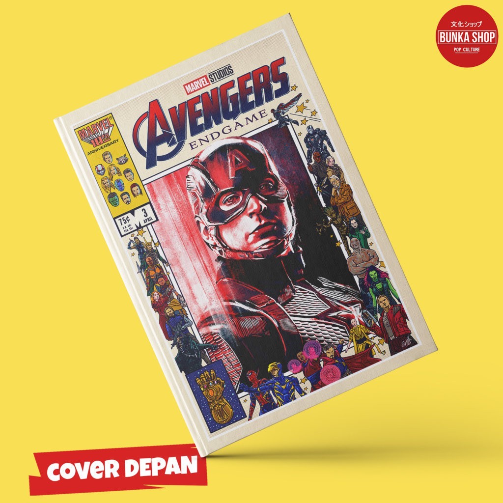

Pocket Note Marvel Avengers Cptain America Hardcover A6 Buku Tulis Catatan Notes Agenda Planner Jurnal