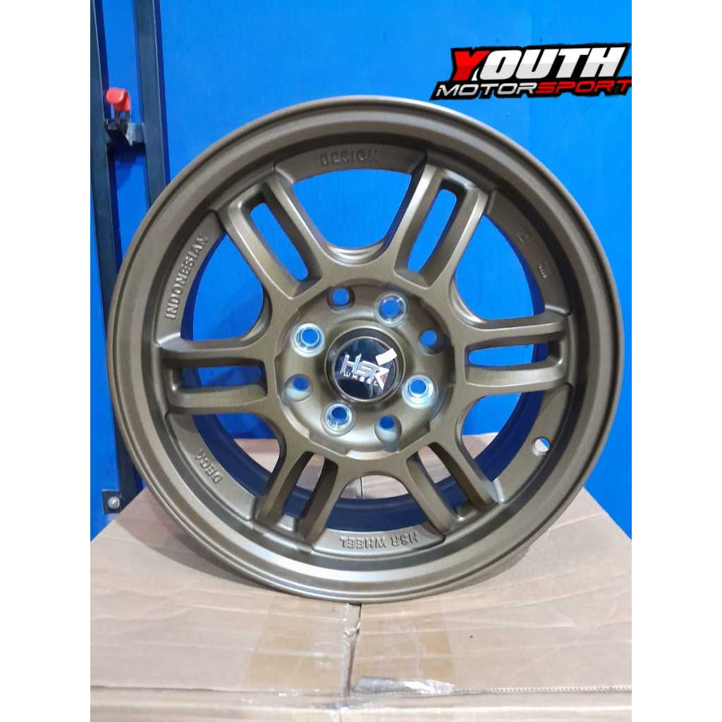 VELG ORIGINAL HSR R14 HSR AERI COCOK UNTUK AVANZA,XENIA,BRIO,AGYA DLL