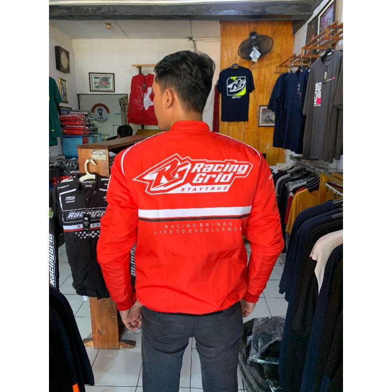 jaket racing grid nascar (original)