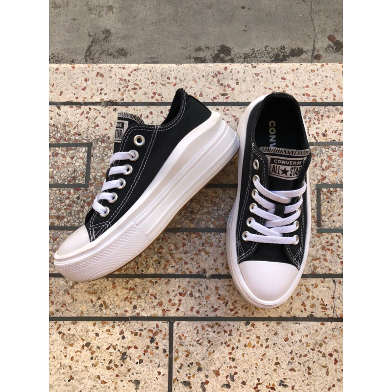 Preloved Sepatu Converse Chuck Taylor All Star Move Platform Low 100% ORI