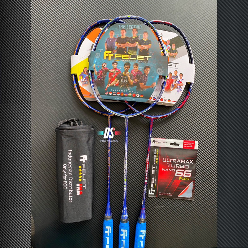 FELET TJ TECH RAYTHEON 7/8/9. RAKET BADMINTON