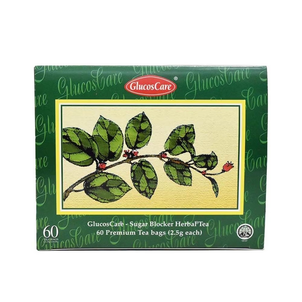 

GlucosCare Sugar Blocker Herbal Tea (Premium Tea Bag) 60sX2.5g