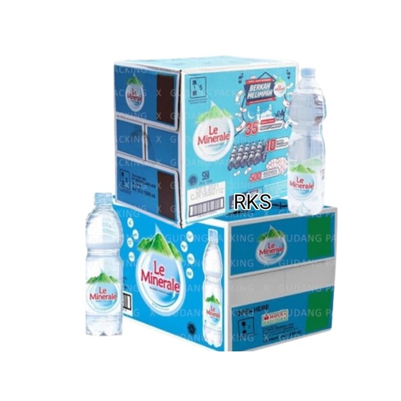 

Le Minerale Air Mineral Botol 1500ml 600ml Dus / Karton