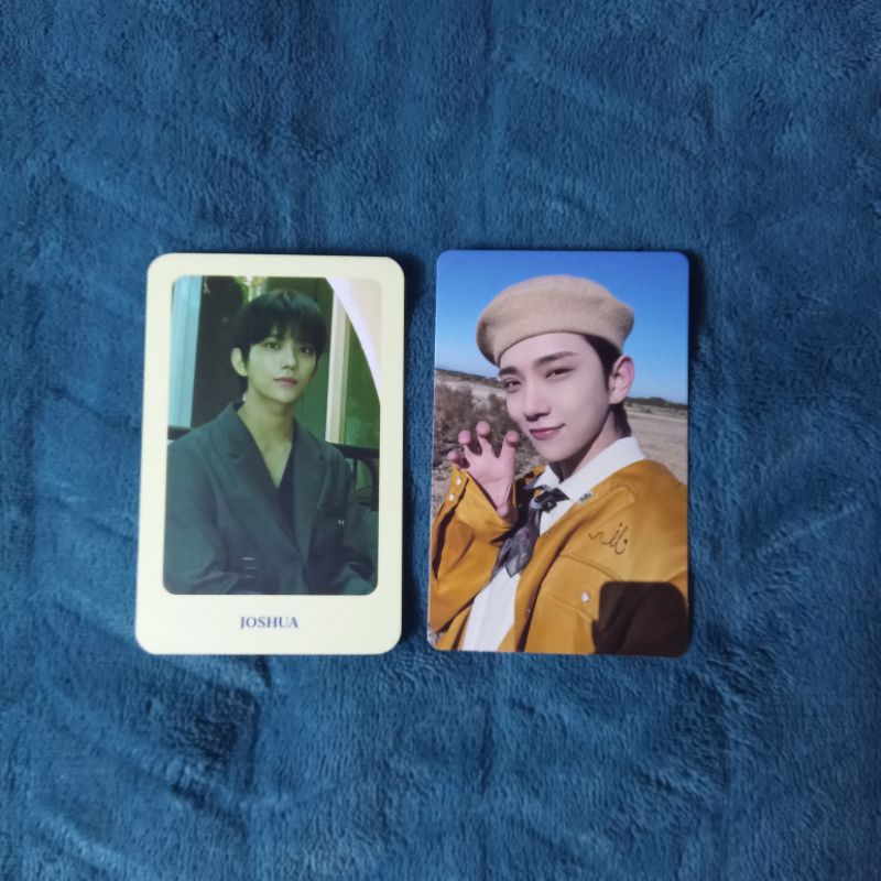 Seventeen PhotoCard/PC Joshua POB/Benefit WEVERSE Face The Sun/FTS