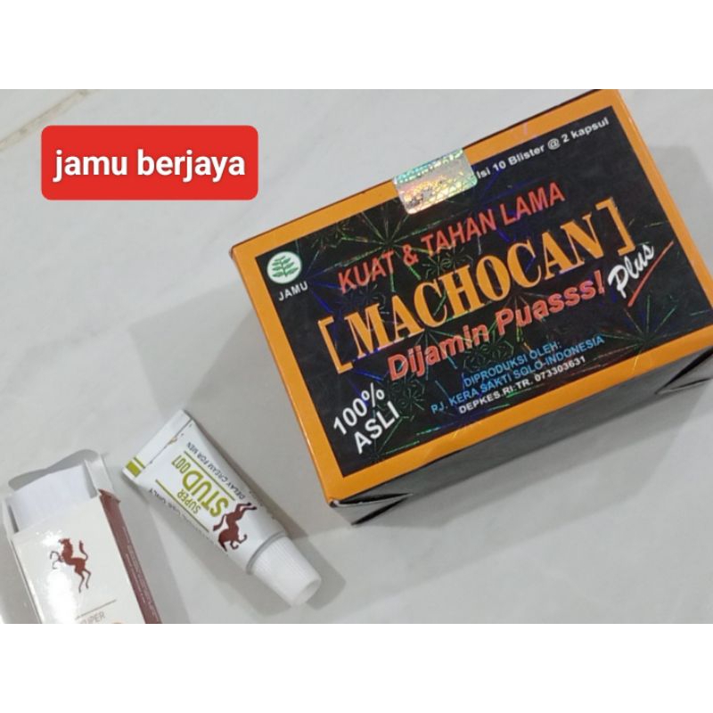 machocan original super + oles pria original 100%%%%
