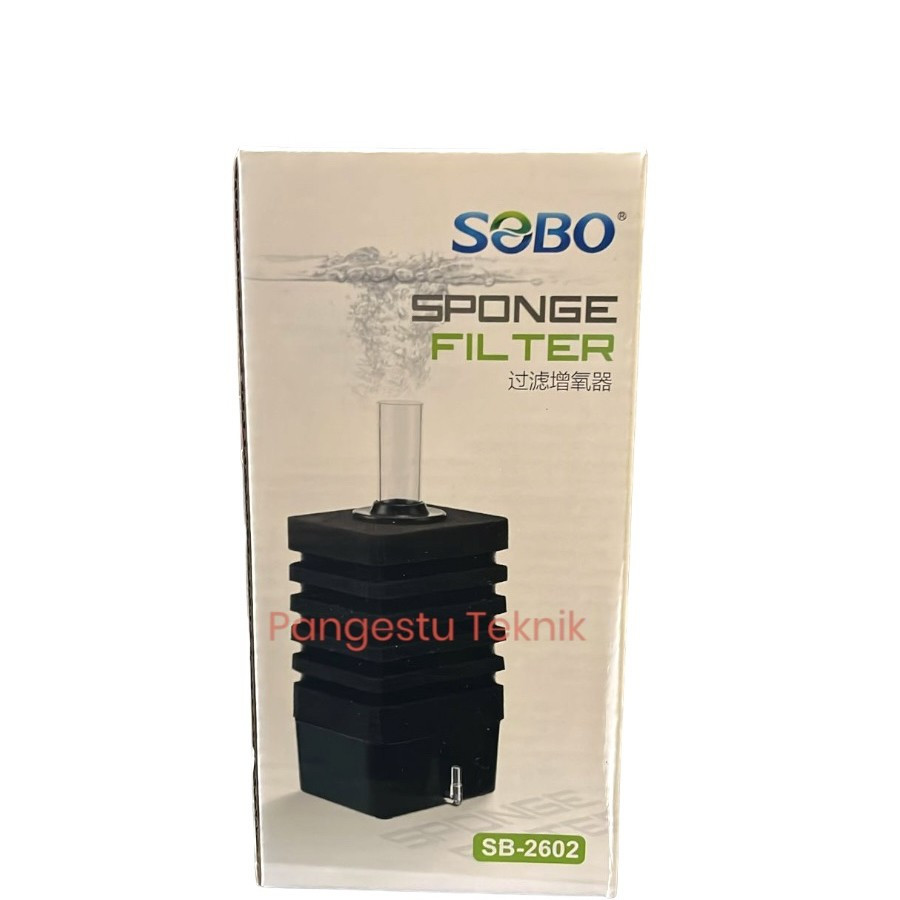 SOBO Sponge Filter SB-2602 Filter Air Aquarium Sponge Biofoam Saringan