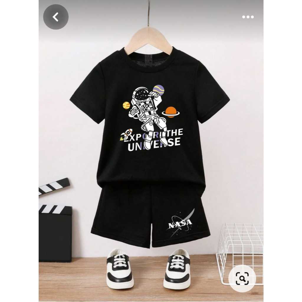 Baju setelan anak-anak bahan katun