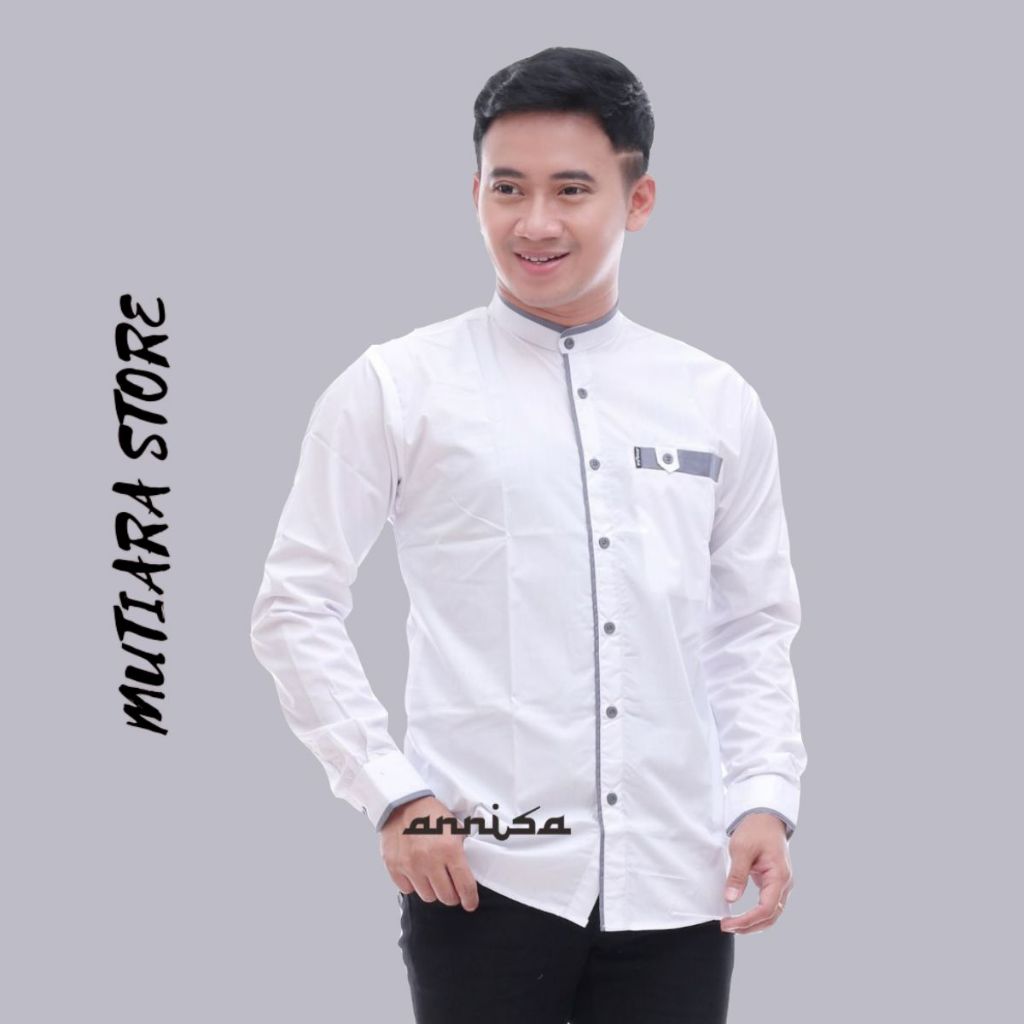 Koko Kemko Polos Lengan Panjang Original Annisa