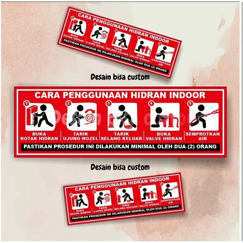 

stiker cara penggunaan hidran outdoor