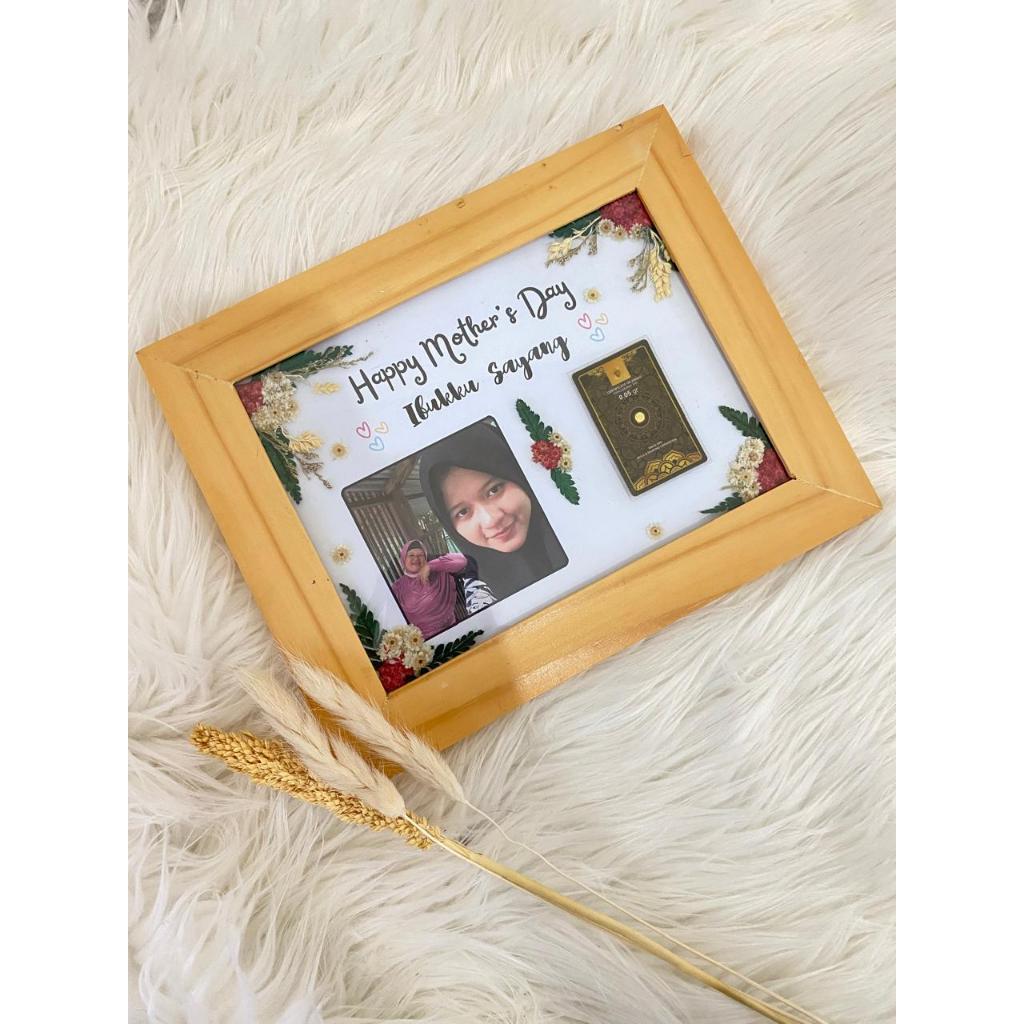 FRAME MINIGOLD TERMURAH KADO HARI IBU KADO WISUDA