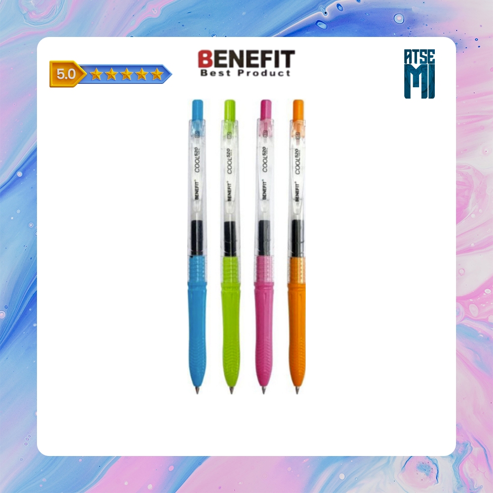 

[1 PCS] Ballpoint Gel Benefit GP-520 Mixed
