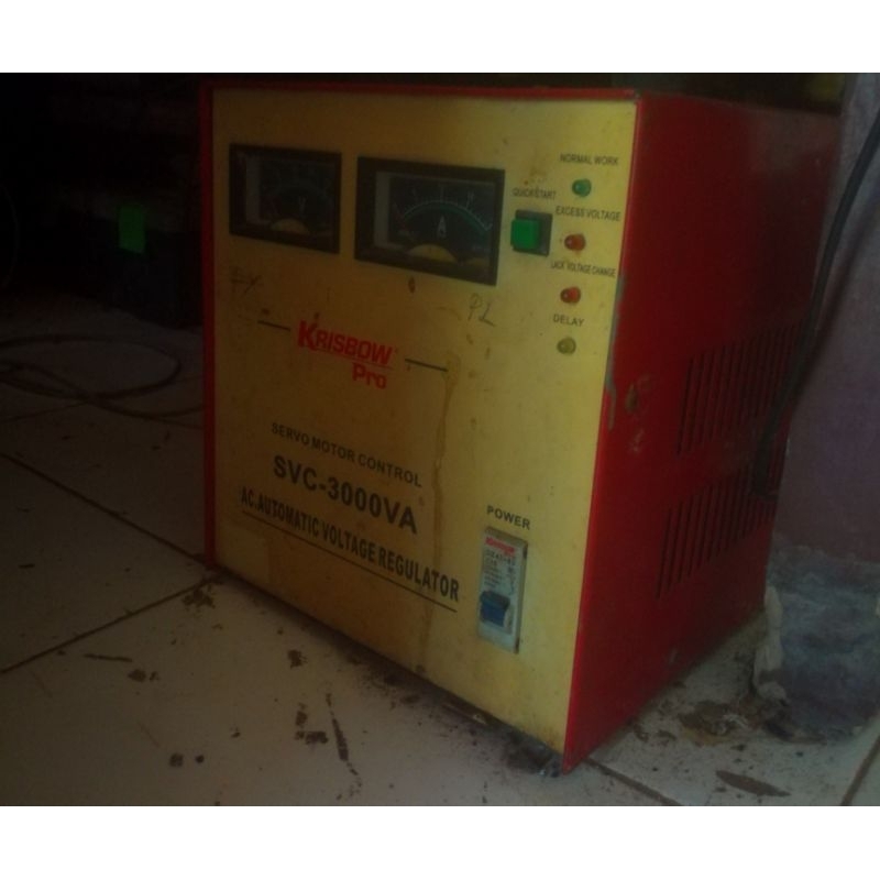 STAVOLT SECOND merk KRISBOW PRO 3000VA