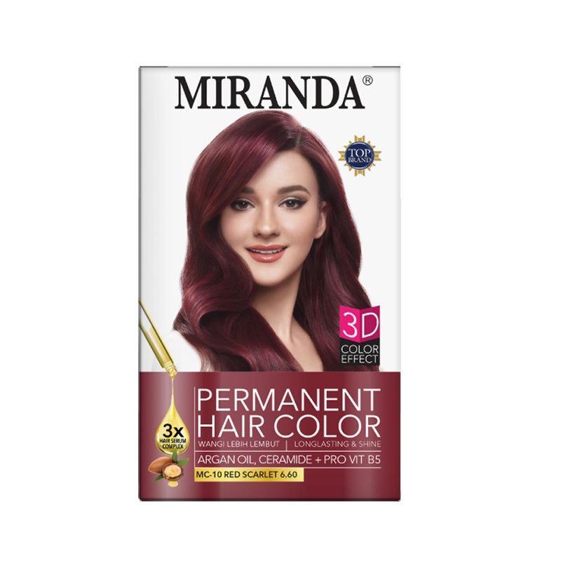 Miranda Hair Color MC 10 Wine Red