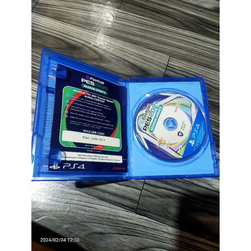 Kaset PS4 PES 2021 season update