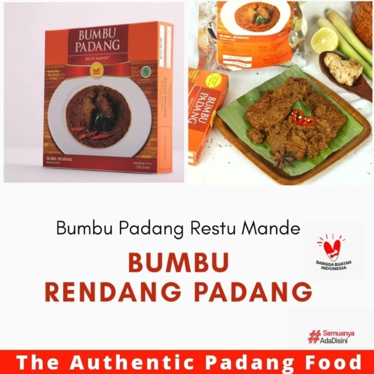 

RealPict Paling Laris Restu Mande Bumbu Rendang untuk 1 kg 15 gram