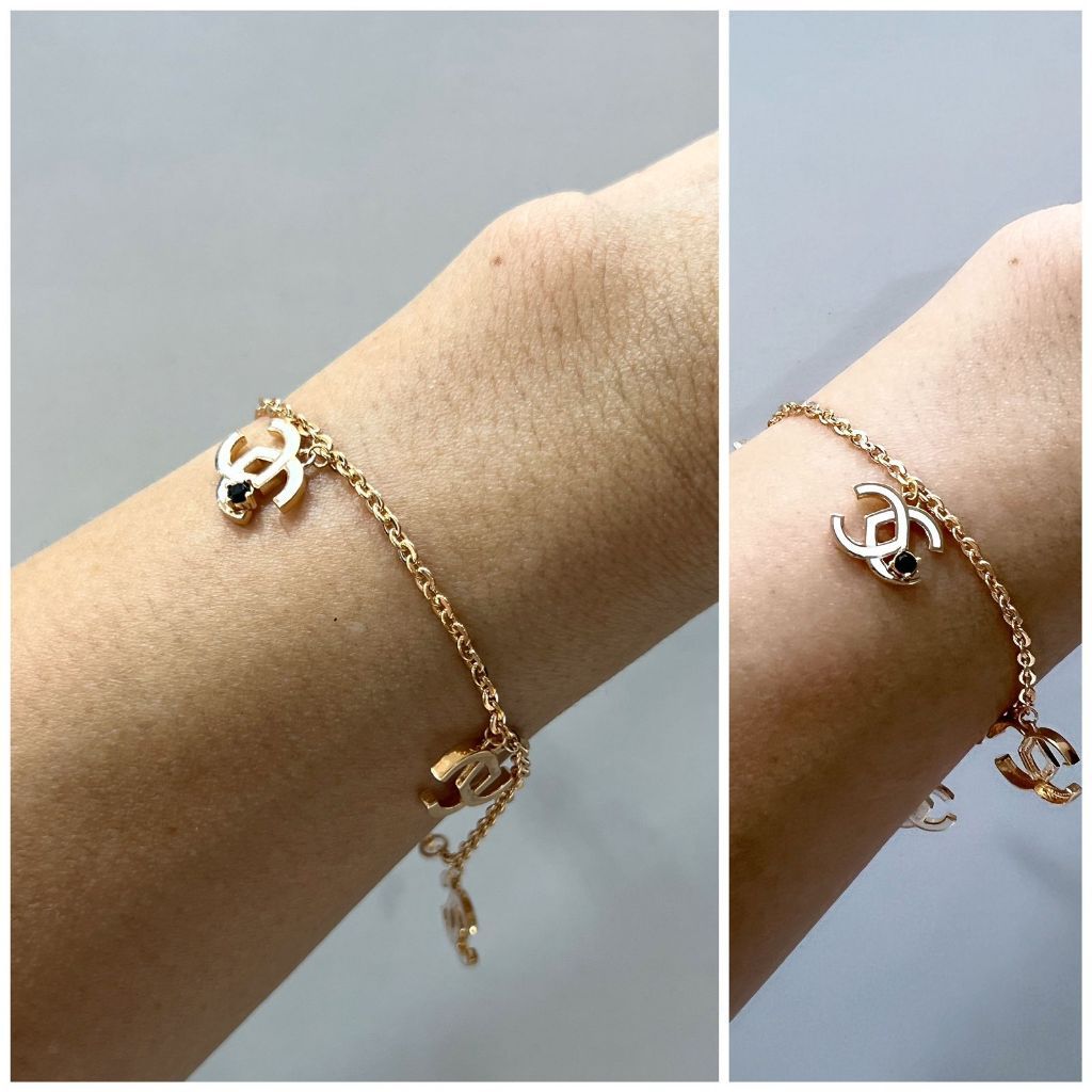 Gelang Emas Kadar 375 (8K) 420 (9K) Model Koye Berat 3 - 5 Gram an