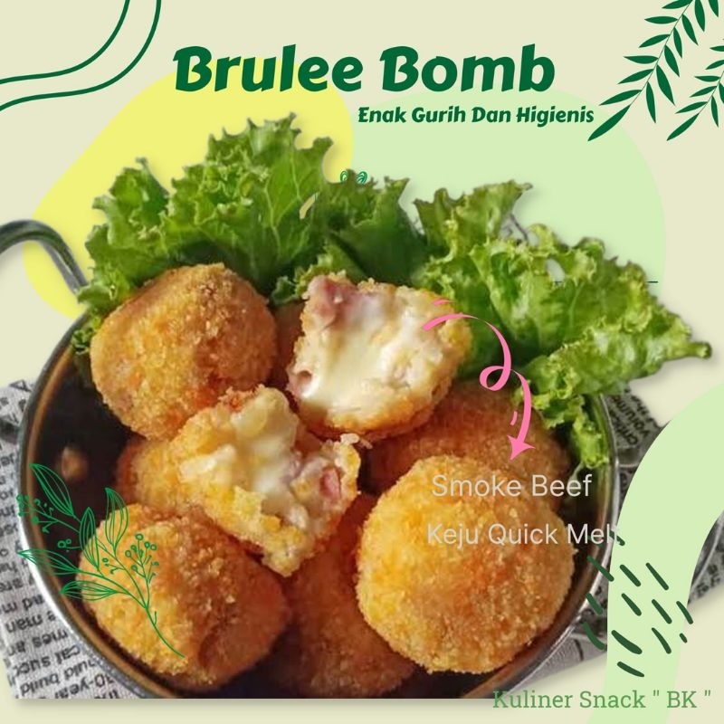 

FROZEN BRULEE BOMB BK | GRAB | GOJEK