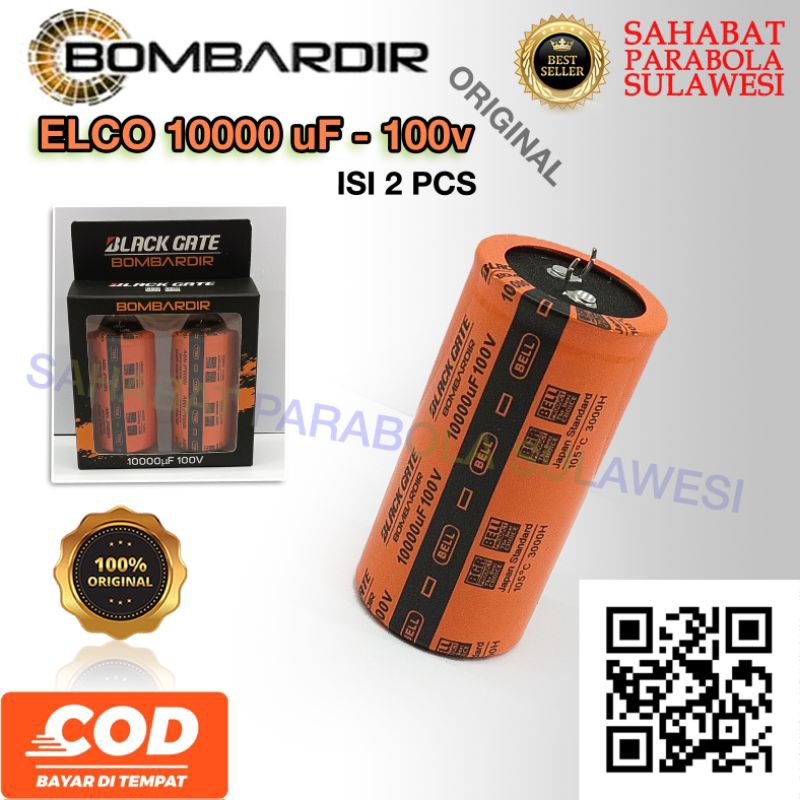 ELCO BOMBARDIR 10000/100 V ISI 2 PCS ORIGINAL