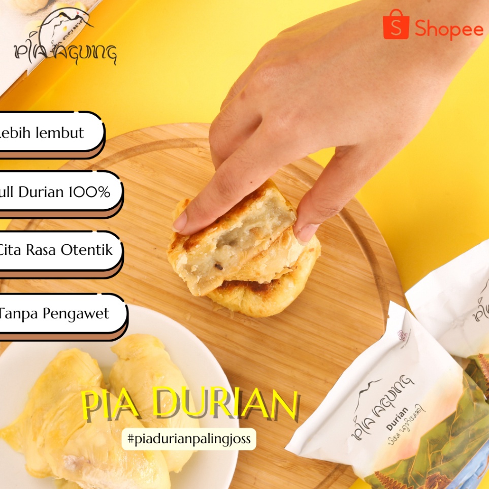 

Produk Ekslusif Bakpia durian enak Pia Agung Bali Buktikan sendiri nikmatnya Pia durian dari kami