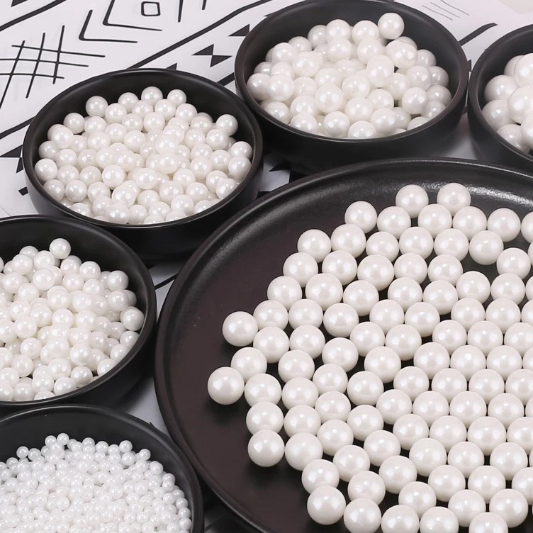 

New Product Pearl Beads White Sprinkle 5gr dan 1gr Cake Decoration