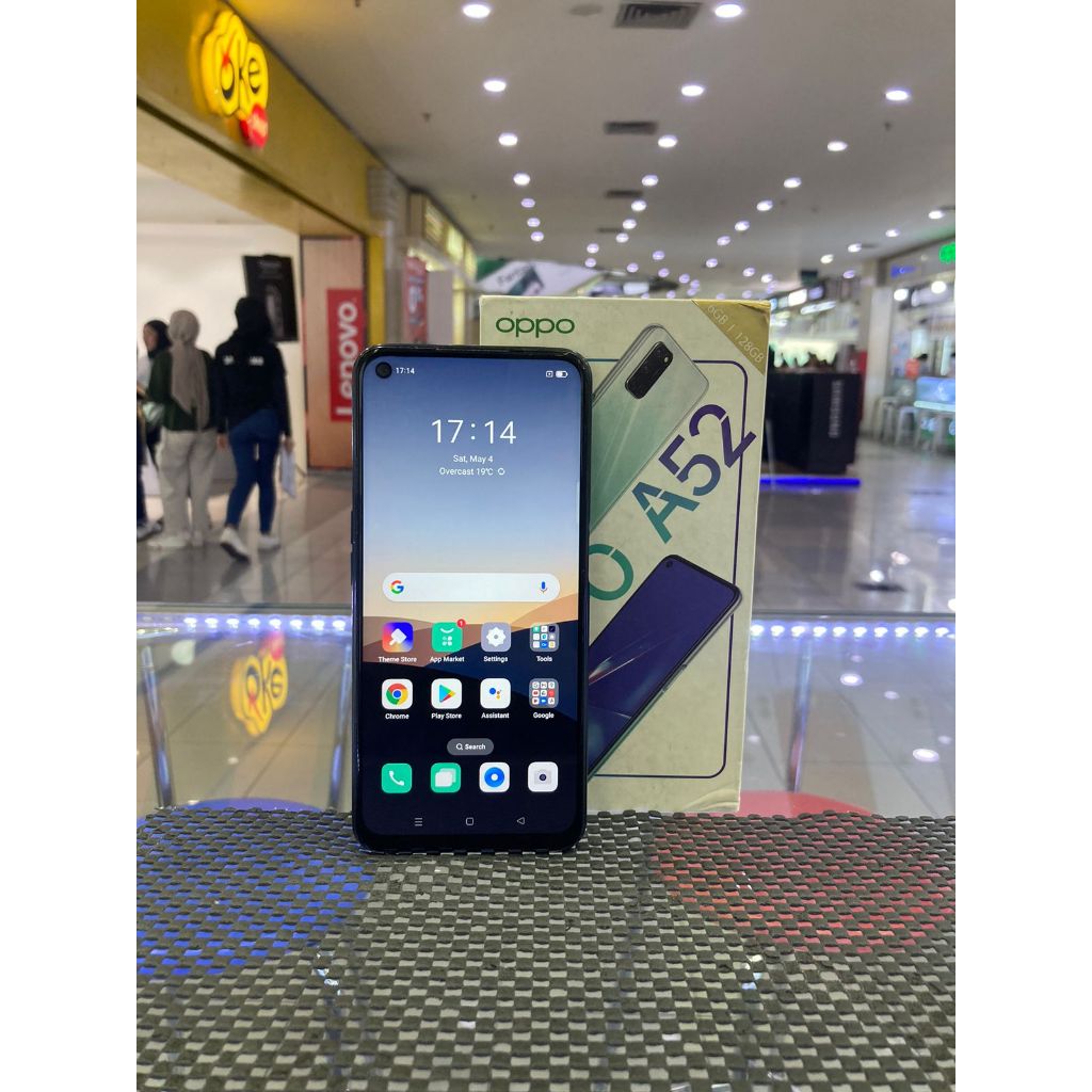 OPPO A52 6/128GB SECOND SEKEN BEKAS RAM 6 INTERNAL 128