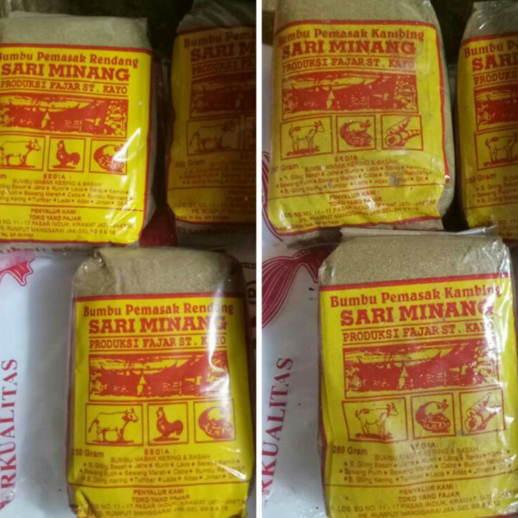 

Wow banget Bumbu pemasak SARI MINANG RENDANG KAMBING