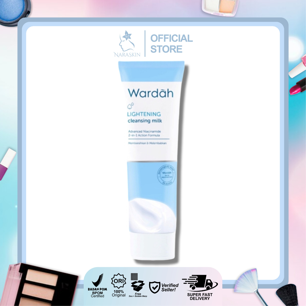 Wardah Lightening Cleansing Milk - Susu Pembersih Wajah 100 ml