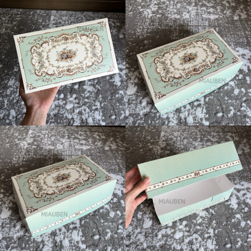

ok Box kue 25x15x8cm stengah loyang snack box lapis legit