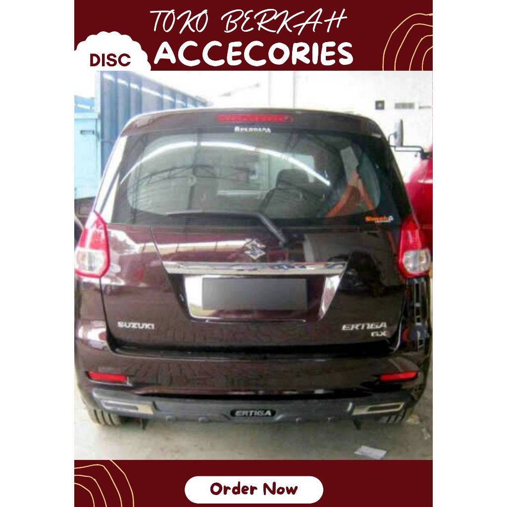 Tanduk belakang mobil ERTIGA BUMPER belakang ERTIGA"pengaman belakang mobil ERTIGA "variasi mobil ER
