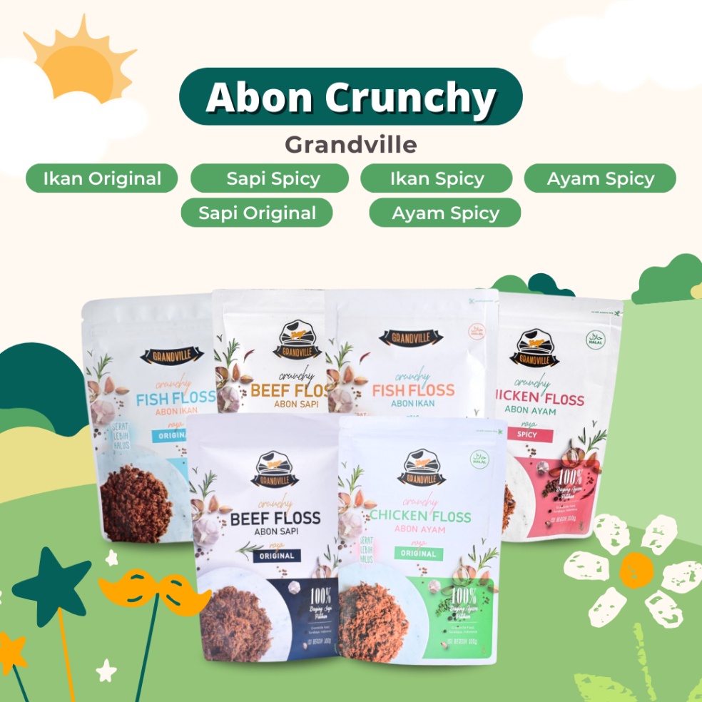 

Direkomendasikan Grandville Abon Sapi Ayam Crunchy Abon Anak Non MSG Halal MPASI