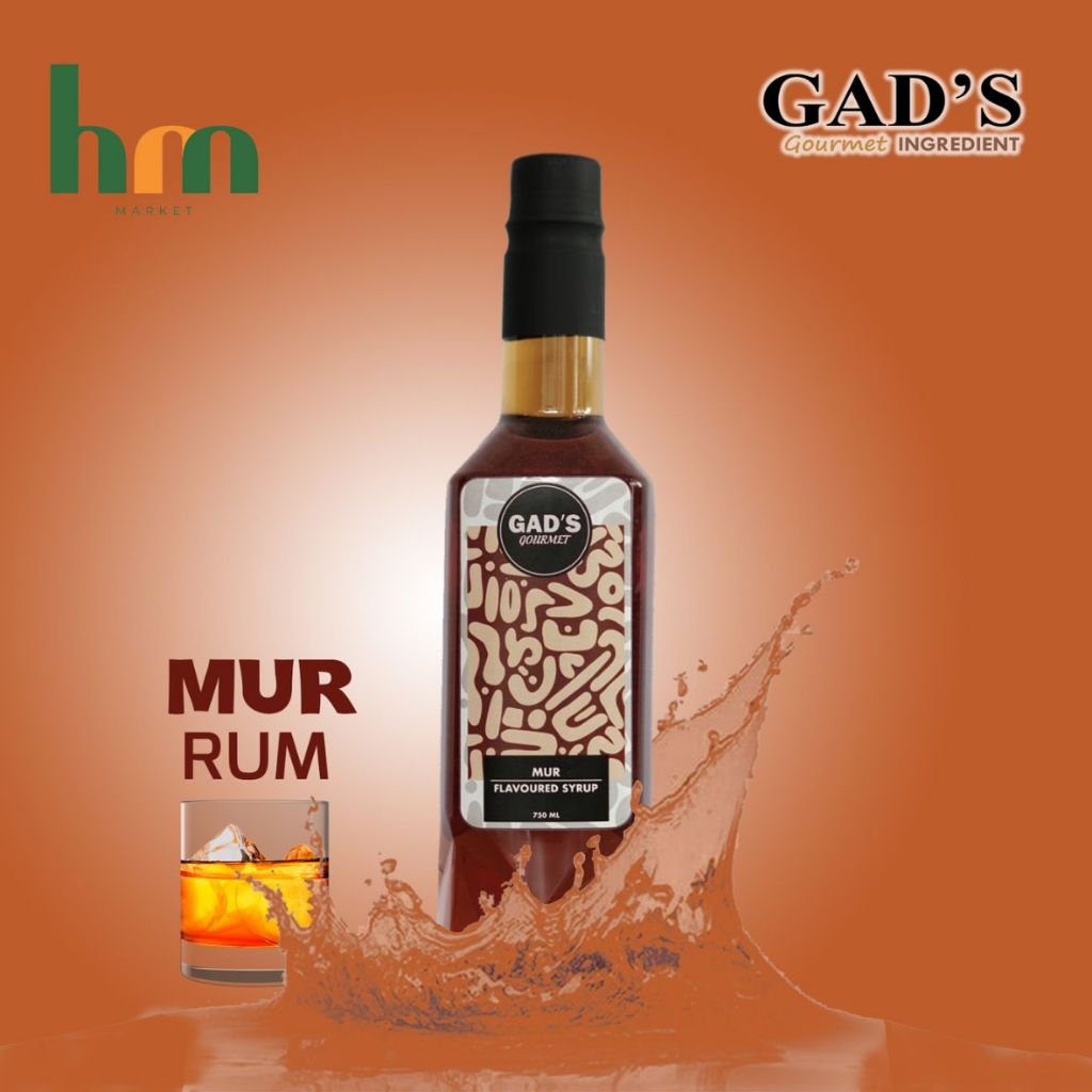 

Syrup Rum Gads Gourmet 750 ml