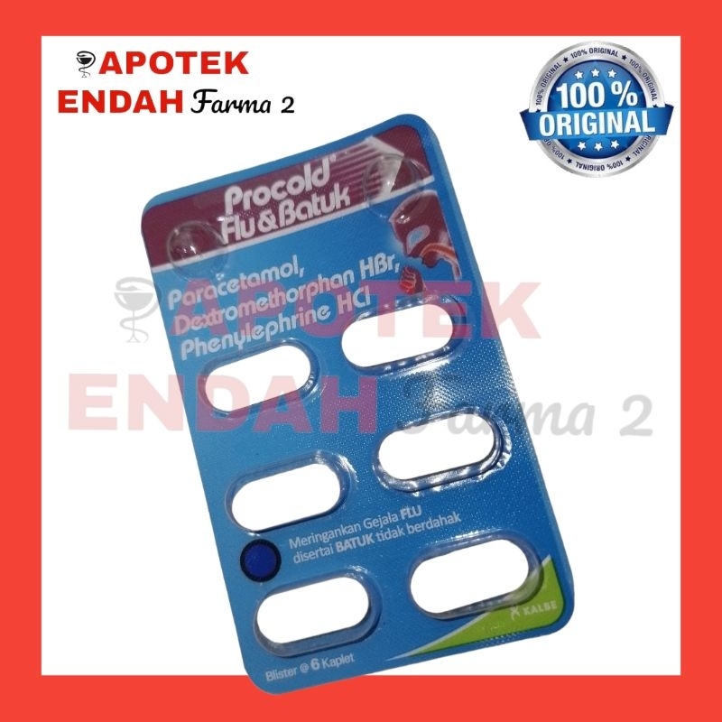 PROCOLD FLU DAN BATUK PERSTRIP demam batuk pilek