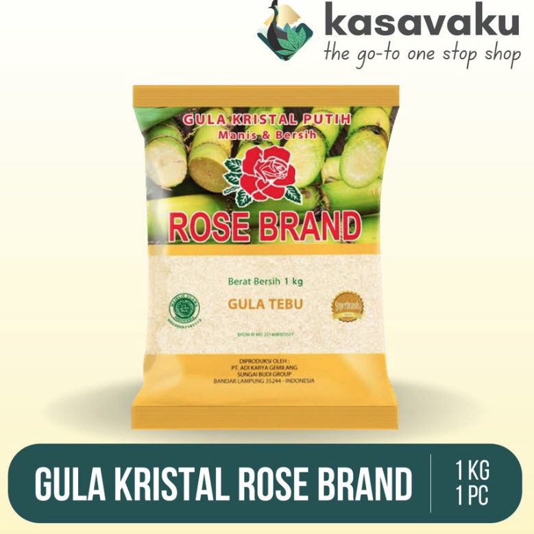 

Harga Bersaing Gula Kristal Kuning Rose Brand 1 kg
