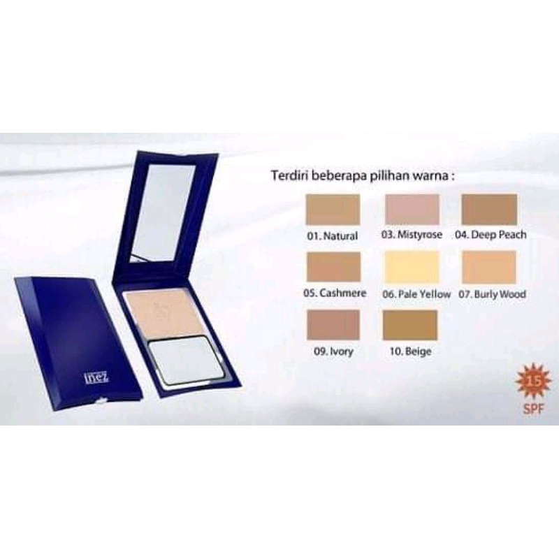 Bedak padat Inez kosmetik