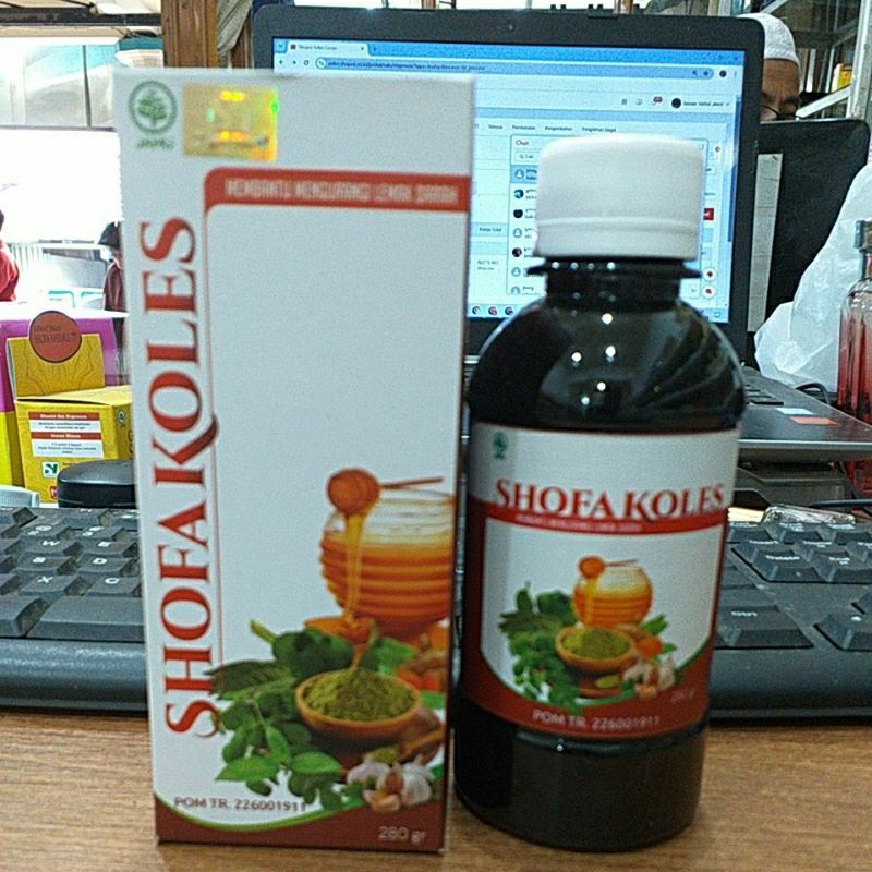

Shofakoles 280 gram Madu Herbal Kolesterol dan Darah Tinggi