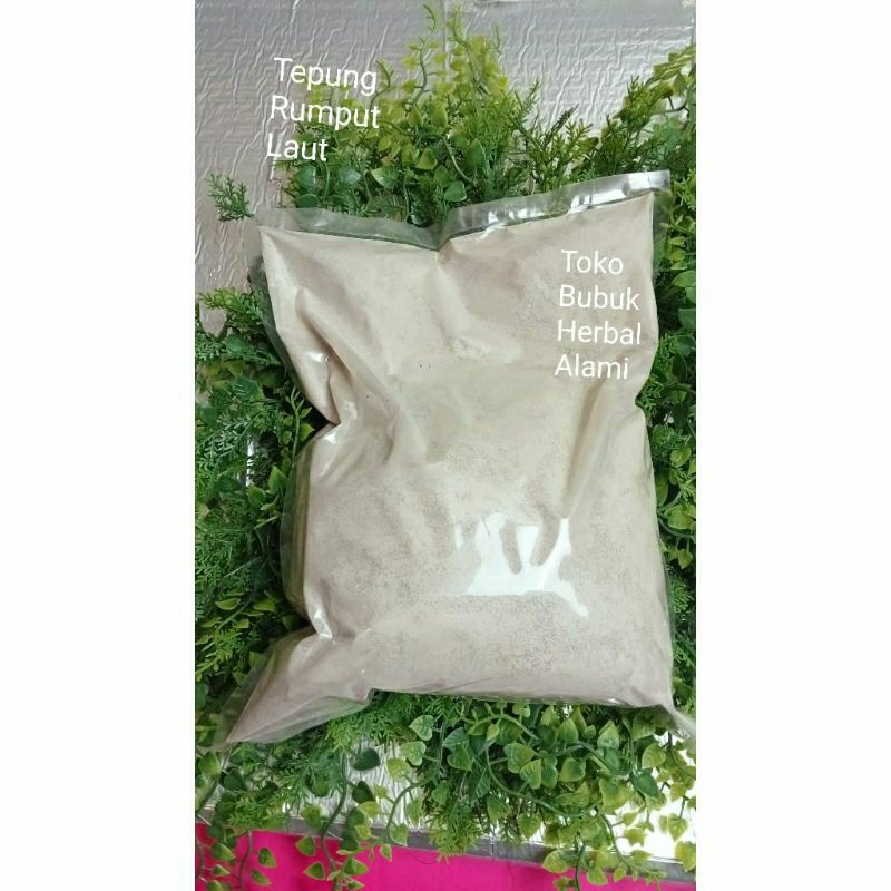 

TEPUNG RUMPUT LAUT BUBUK / EUCHEUMA SPINOSUM POWDER / SEAWEED POWDER 1KG