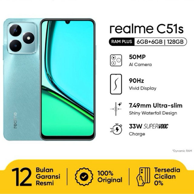 Realme C51S Ram 6/128