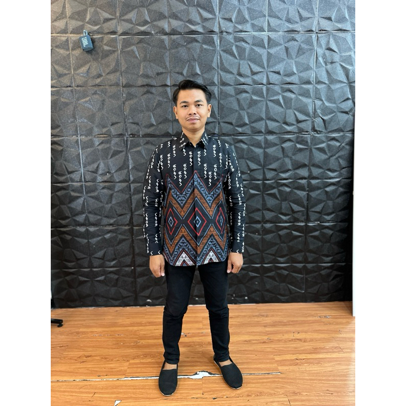 Batik Lontara Khas Bugis Makassar (Pakai Furing/Lapisan)