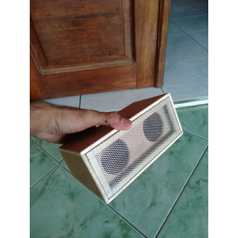 Box Speaker Line Array 2 Inch Double (Triplek 6mm)