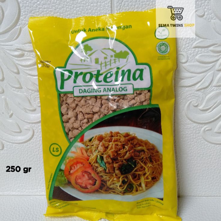 

Tertarik PROTEINA Daging Nabati LS 25 gr
