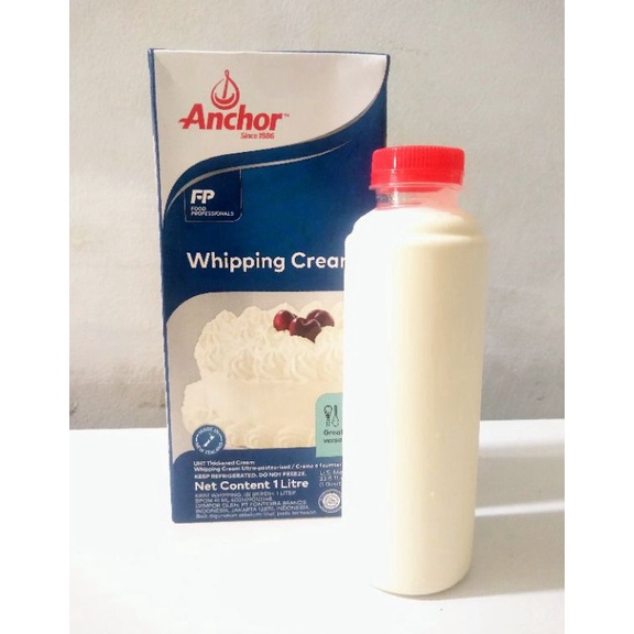 

Belanja kuat Anchor whipping cream repack 25ml