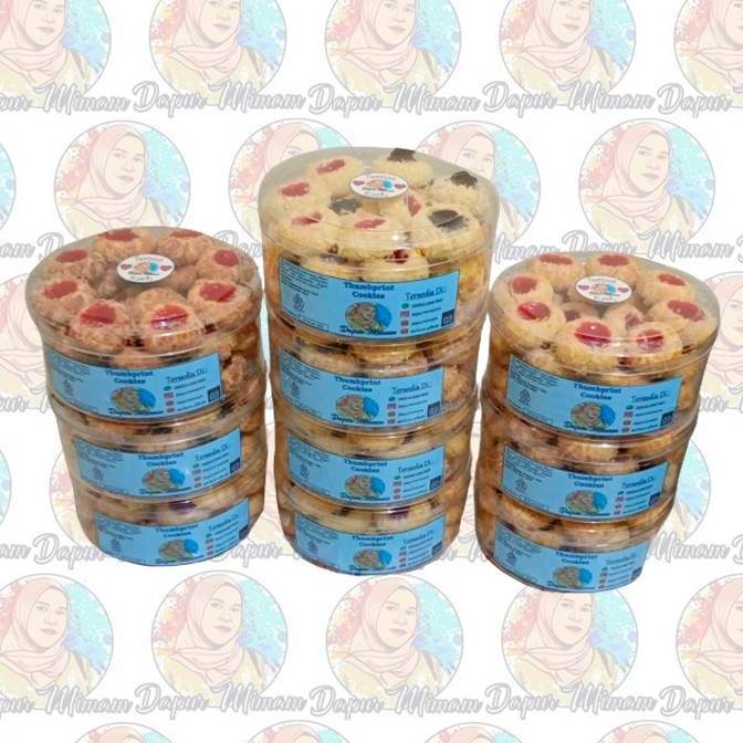 

KUE THUMBPRINT COOKIES KEKINIAN