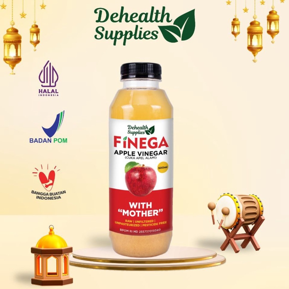 

Dijamin puas Dehealth Supplies VINEGA CUKA APEL 5ml plastik
