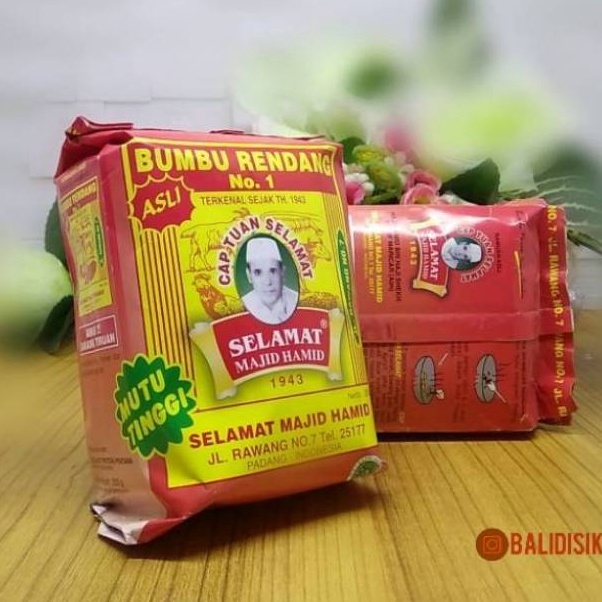 

Promo Menarik Bumbu Rendang Padang Asli 25 gr