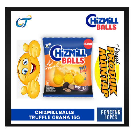 

Chizmill Snack Balls 1 rcg isi 10pc