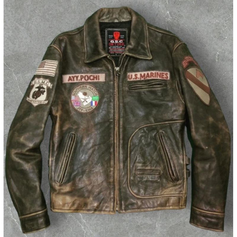 JAKET KULIT TEBAL IMPORT